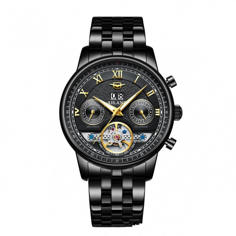 Thumbnail: Montre automatique pour hommes d'affaires