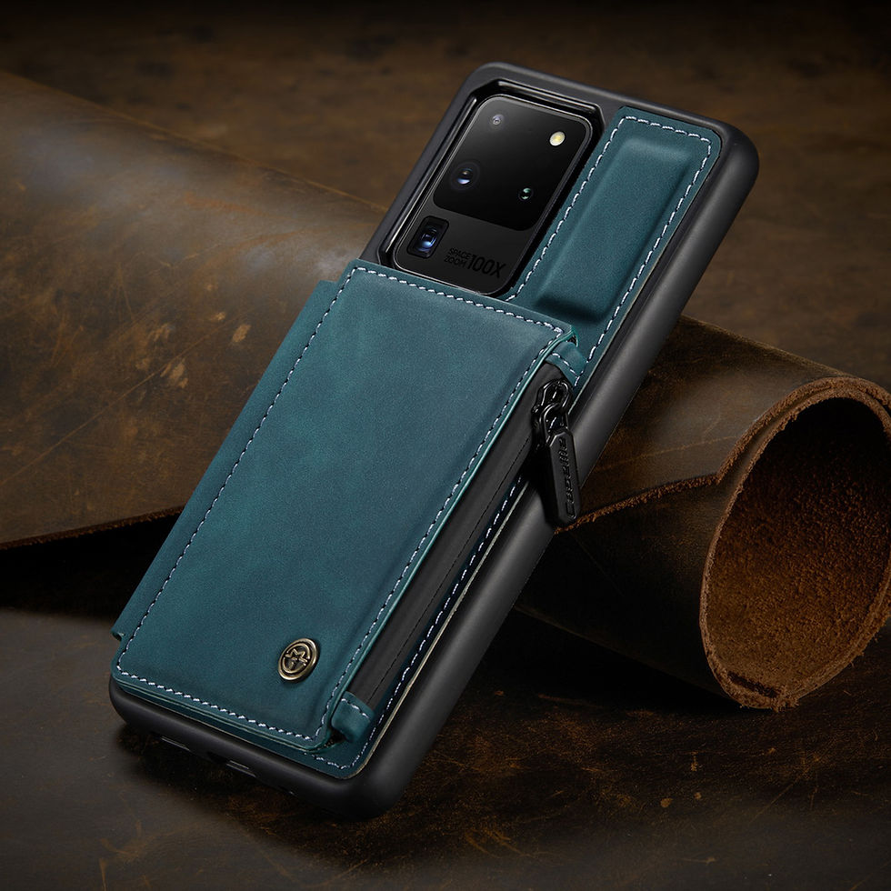 Miniatyrbilde: Adapté Pour Samsung S20Ultra Portefeuille Carte Cas de Téléphone