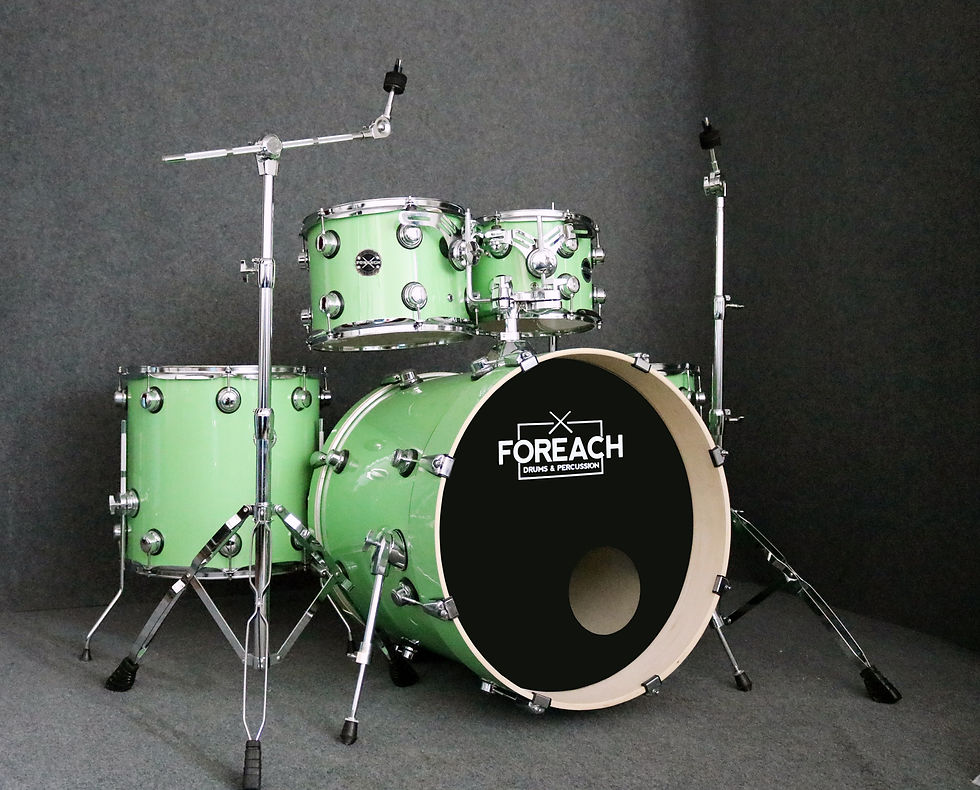 섬네일: Hot Sale FOREACH Wrapped Acoustic Drum Set Drum Kit