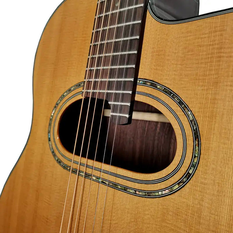 Miniatura: Cutaway  high-end  acoustic gypsy jazz guitars professional handmade ODM/OEM  fo
