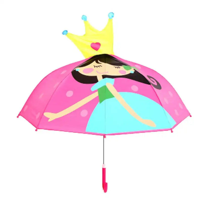 Miniatyrbild: Parapluie 3D dessin animé pour enfants | Mignon, animation, modélisation d'oreil