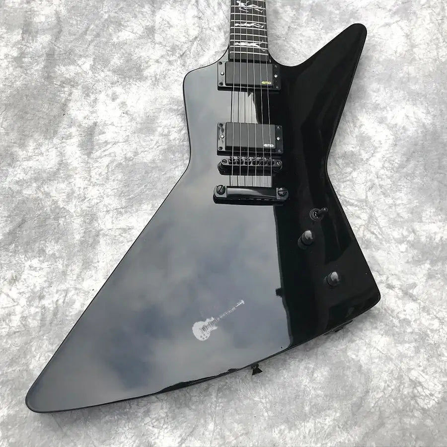 Miniaturebillede: Custom shop guitare électrique personnalisée, noir de haute qualité, 2020 nouvea