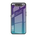 Thumbnail: Coque de protection en verre trempé anti-choc Bakeey Gradient Couleur pour Samsu