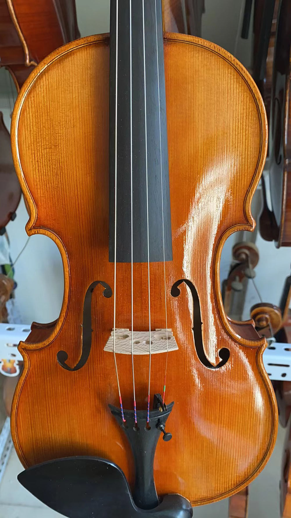 Selected Top Quality, Stradvarius Violin Master II Level, 4/4 Size, Italian Wood