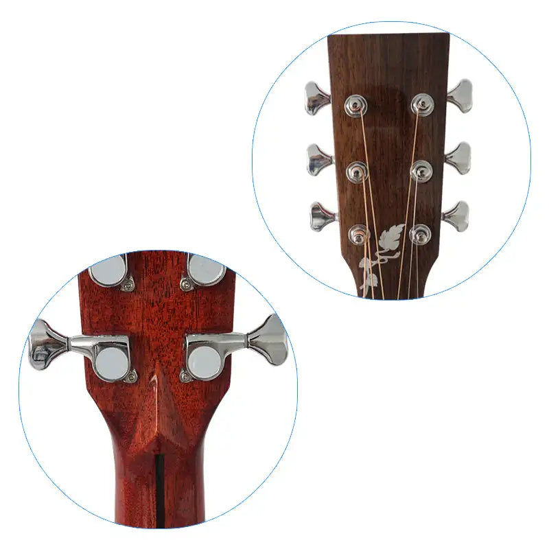 Miniatura: All solid cutaway aiersi handmade acoustic guitar (Spruce top)