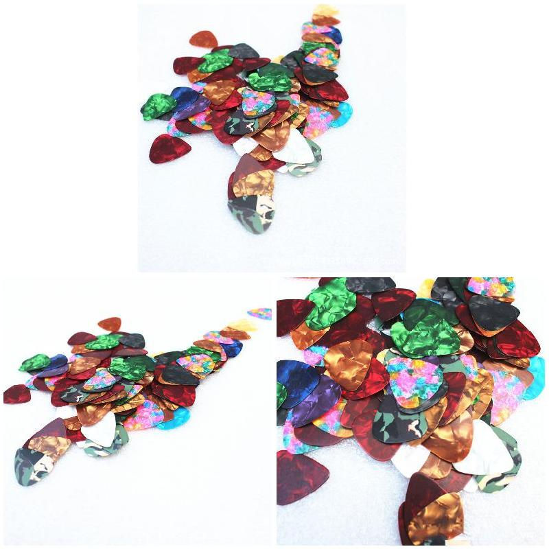 Thumbnail: 10/20 Pcs Acoustic Classic Folk Guitar Picks Plectrum Celluloid  Ukulele Plectru