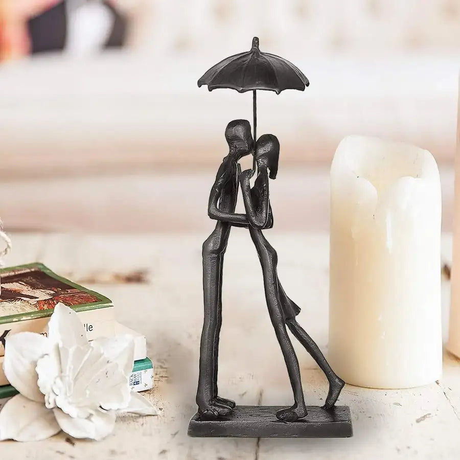 Μικρογραφία: Romantic couple gifts love wedding gifts Handcrafted Small Iron figure Sculpture