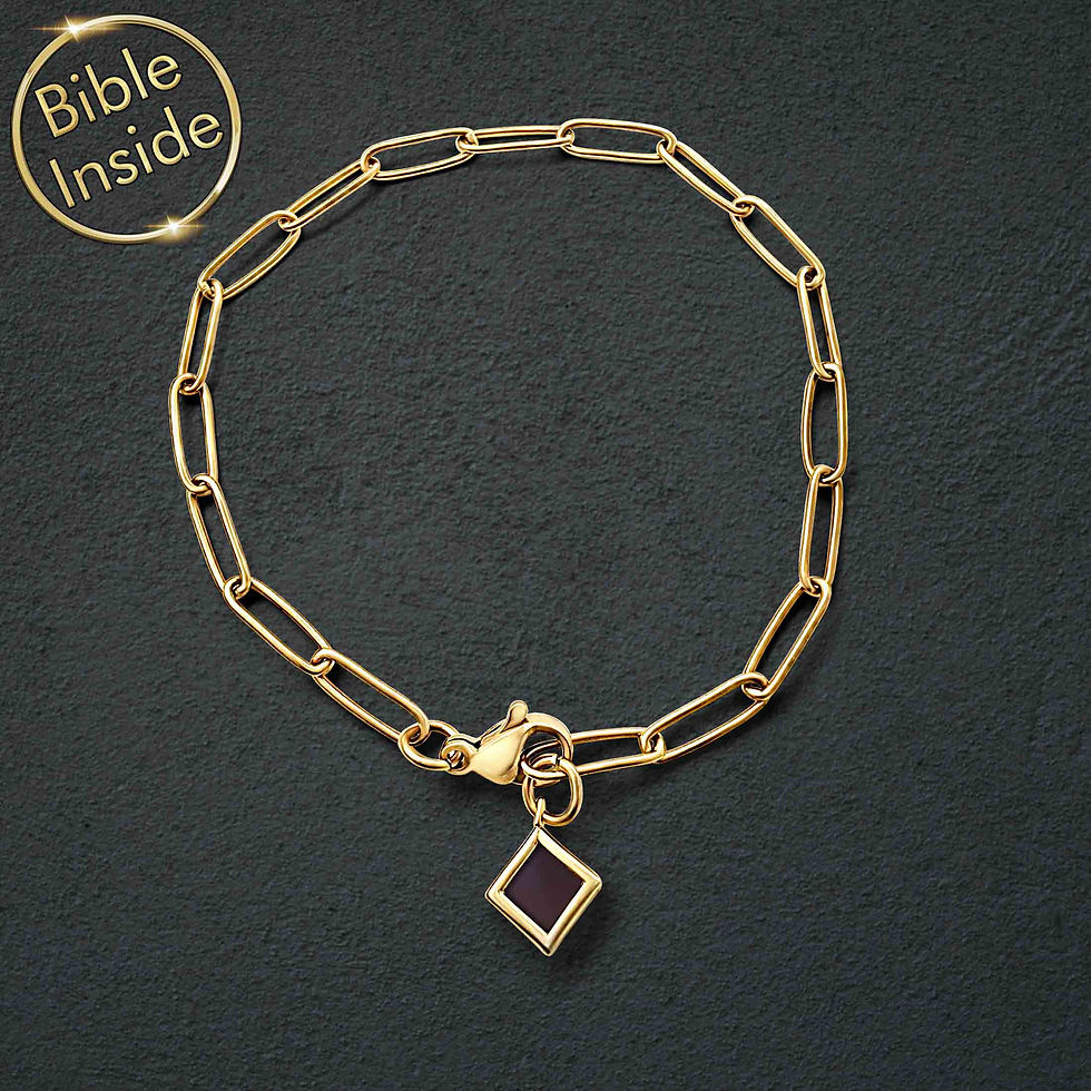 Miniatura: Scripture Bracelet With Nano Bible
