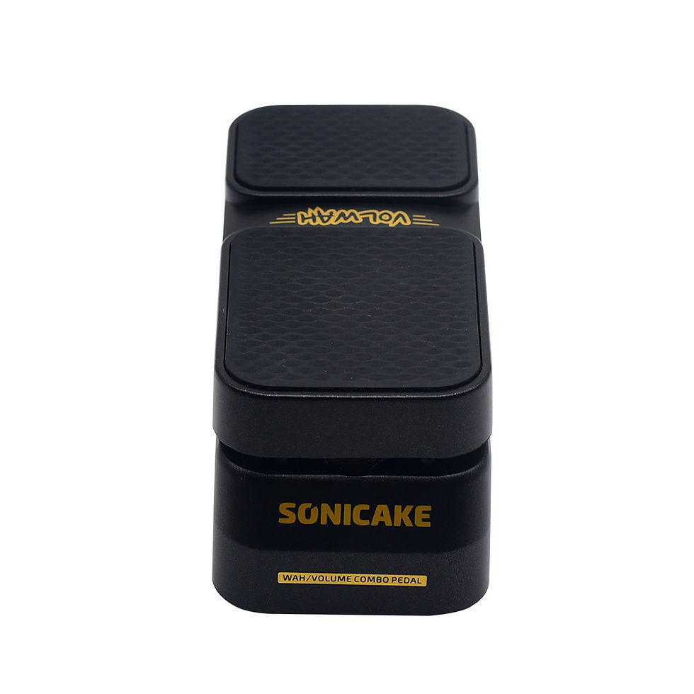 Miniature : Sonicake 2 in 1 Active Volume Vintage Wah Guitar Effects Pedal QEP-01 Worldwide 