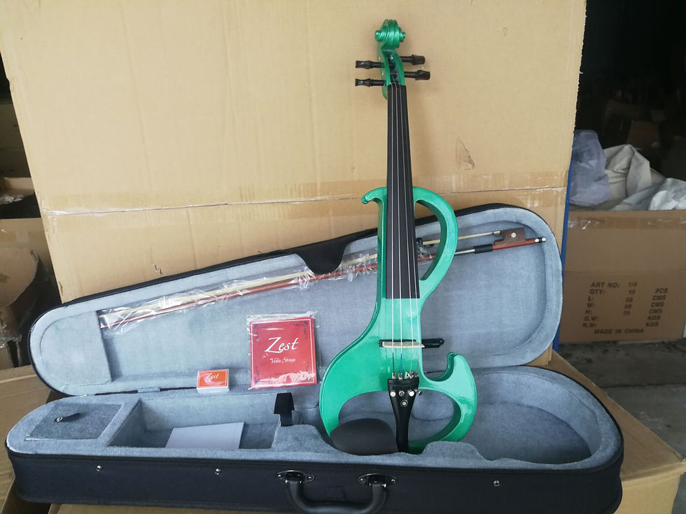 Miniatura: Aiersi Sinomusik Musical Instrument Electric Solid Violin 4/4