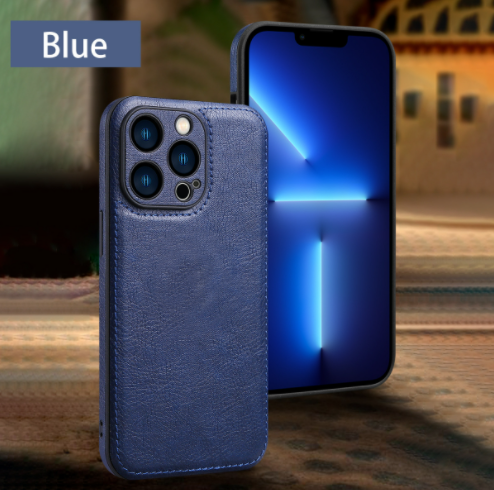 Miniatyrbilde: Phone CaseBusiness Patch Leather Case Side Patch