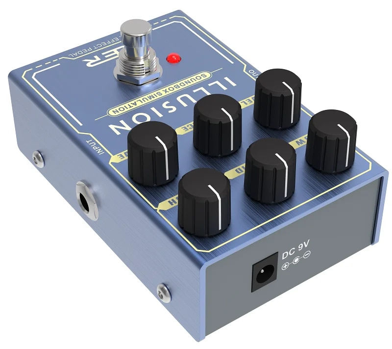 섬네일: AC Tone Vox Amp Simulator Guitar Effect Pedal True Bypass