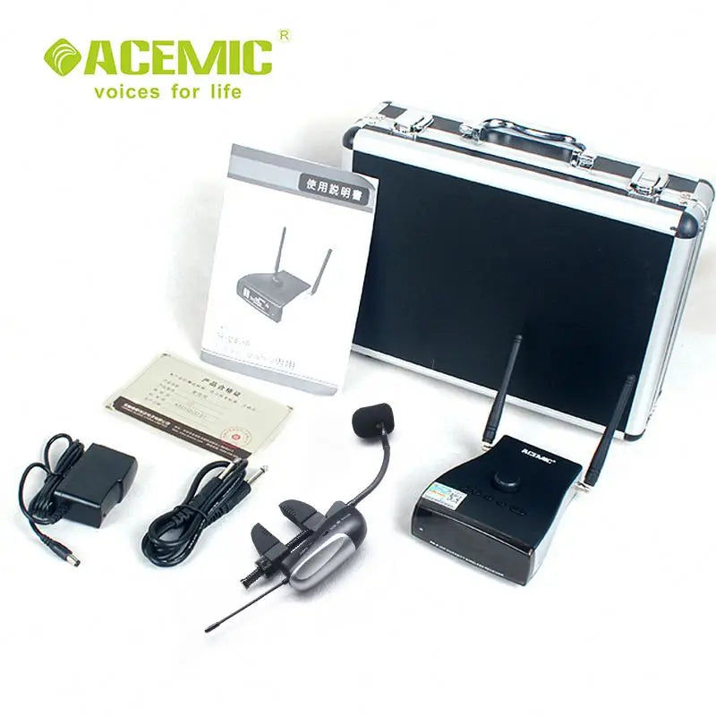Miniatura: ACEMIC UHF wireless microphone for musical instrument Guitar Piano Erhu Guzheng 