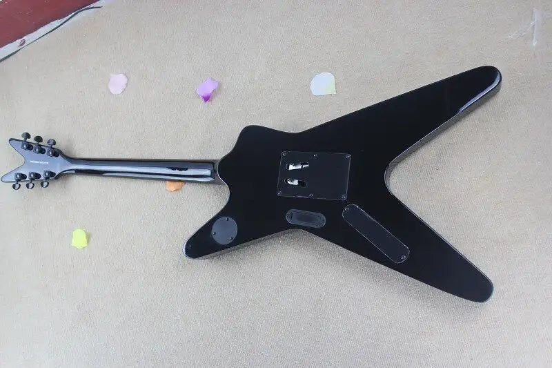 Thumbnail: 6 cordes personnalisé Dean noir guitare électrique pick-up actif 6.21 (38 inches