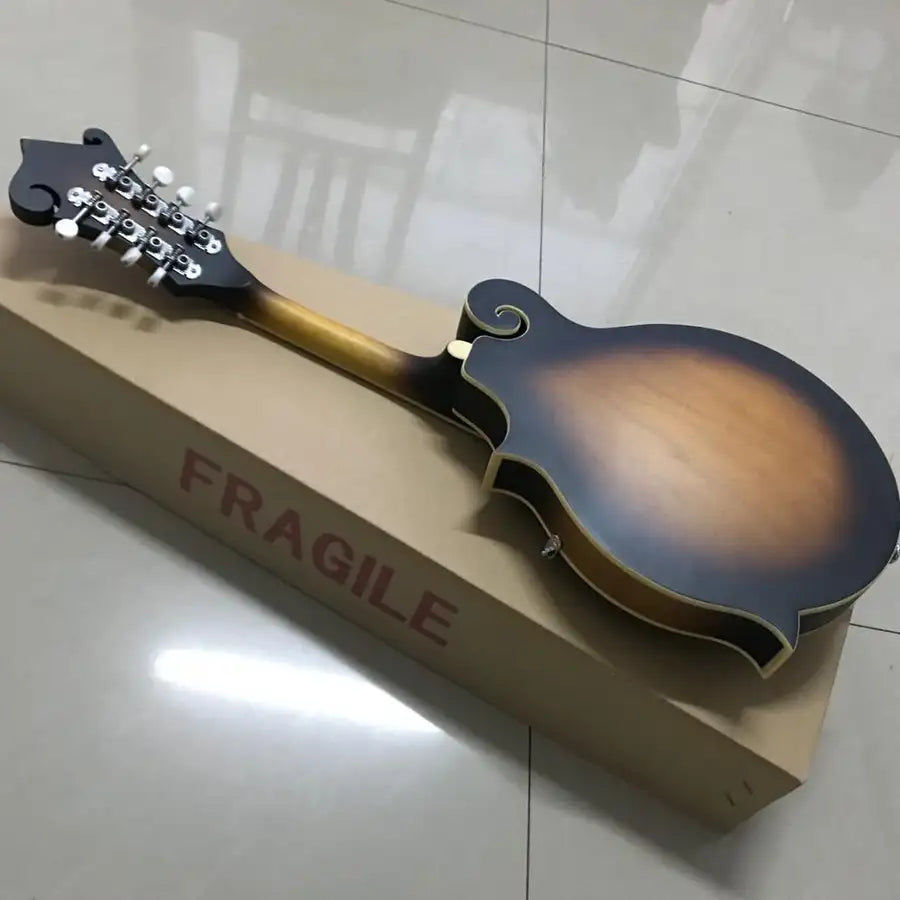 Μικρογραφία: free shipping solid wood handmade mandolin electric guitar 8 string guitar top q
