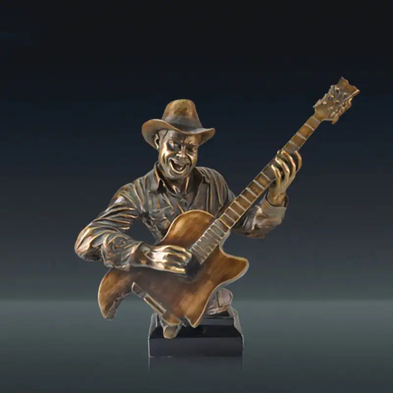 Μικρογραφία: Modern Band Sculpture Ornament Abstract Music Figure Bust Statue Resin Art&Craft