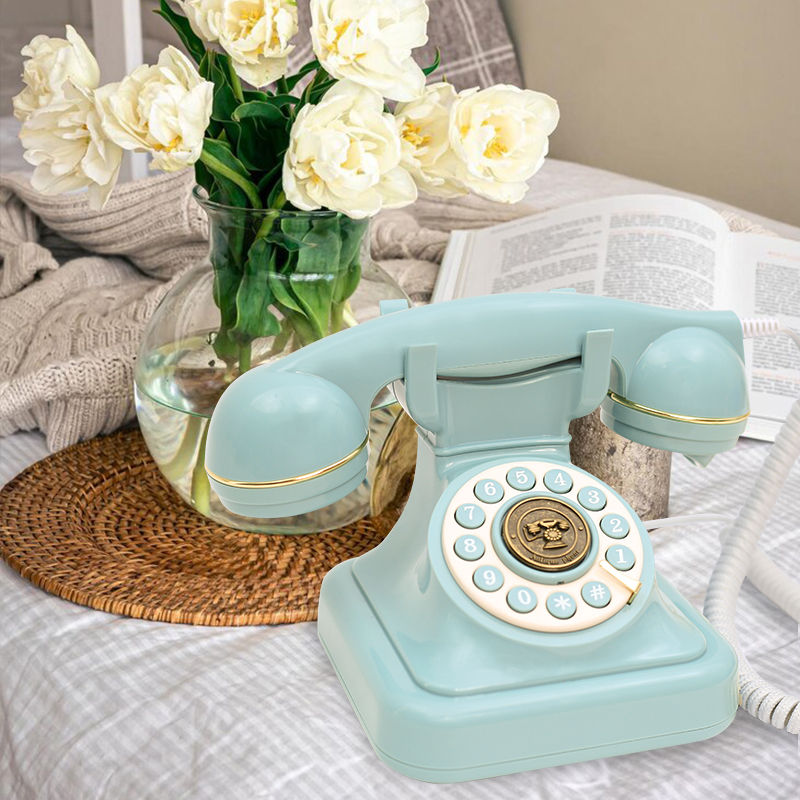 Miniatyrbilde: Nostalgic Audio Message Book Wedding Phone, European Voice Mail Message Recorder