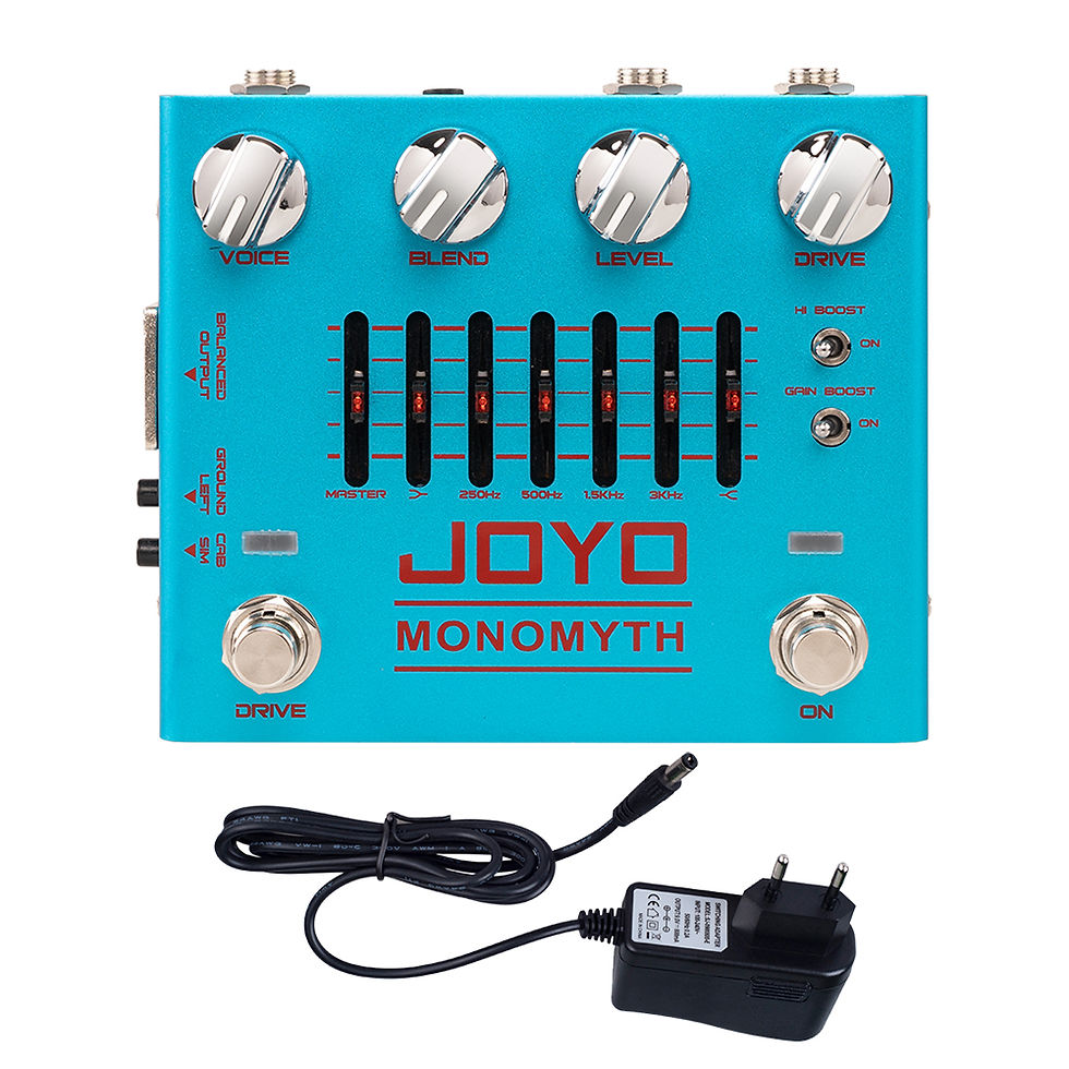 Miniatura: JOYO R-26 MONOMYTH Bass Guitar Preamp Effect, 6 Band-Graphic EQ Control, Cabinet