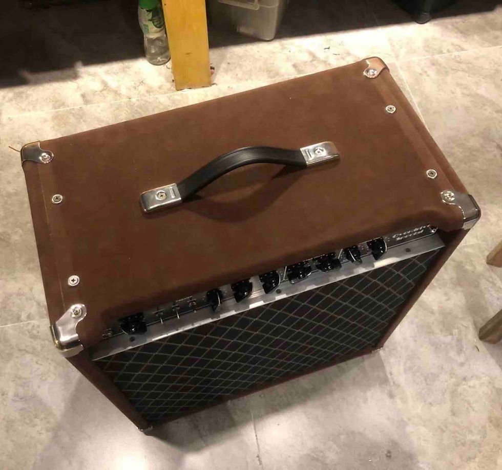 Miniaturebillede: Customized Over-drive Special Handwired Guitar Amp Head 30W Brown Tolex VOXX Sty