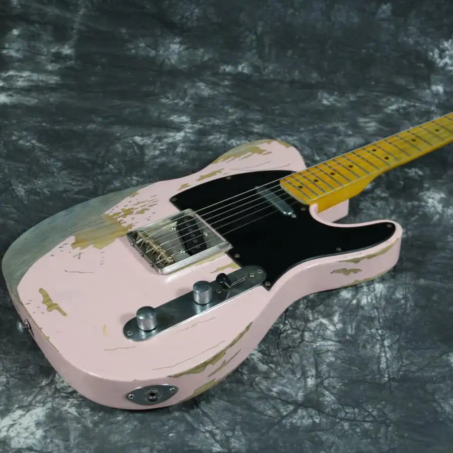 Miniaturbild: New Product 100% Handmade Relic TL Electric Guitar R-TY32 Brass Saddles Brige Ag