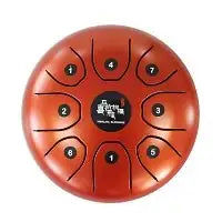 Thumbnail: Top Qualité 5.5 "Acier Langue Tambour naturel musical note hang drum pour enfant