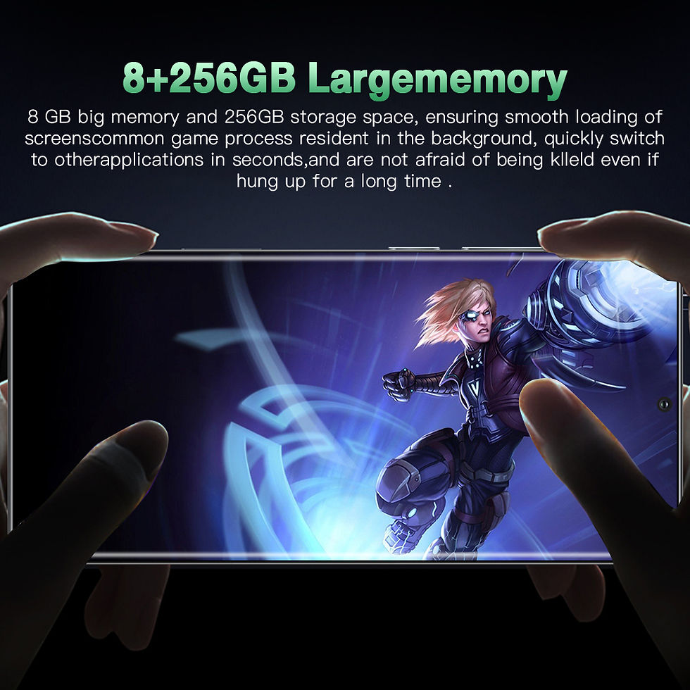 Thumbnail: New S23 Ultra+ Smartphone 4G/5G Global Version 8G+256GB 6800mAh 48MP+72MP