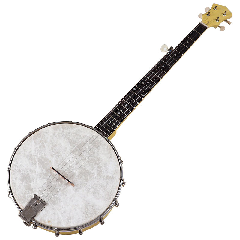 섬네일: Stock 5 string Banjo guitar Imported drum head 39 inch high gloss