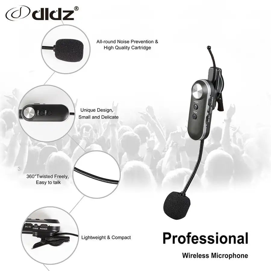 Miniatura: DLDZ Professional Light Weight Headset Universal Wireless Saxophone Microphone M