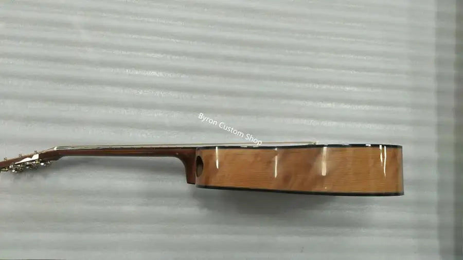 Μικρογραφία: free shipping all solid european cherrywood guitar cutaway custom handmade solid