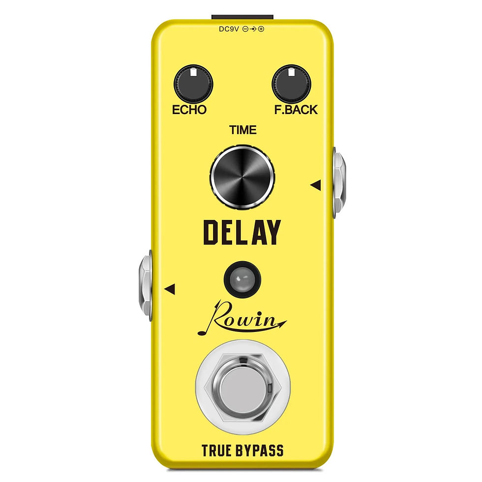 Miniature : Rowin LEF-314 Guitar Analog Delay Effect Pedal Ture Bypass For Electric Guitar