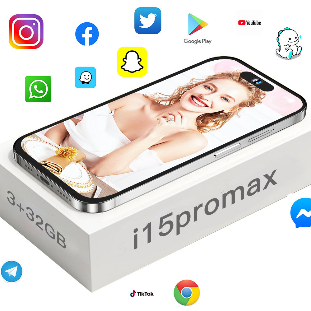 Global Version i15PRO MAX 4G Smartphone Android 8.1 3GB / 32GB 3250mAh 