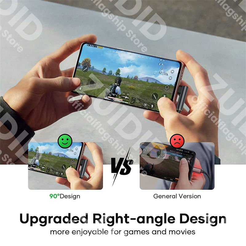 Miniatyrbild: Elbow USB Type C to 3.5mm HiFi Earphone Adapter 3.5 Jack Headphones AUX Audio Ad