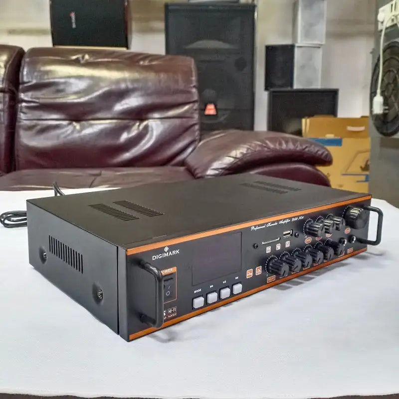 Thumbnail: Amplifier 2*60 w microphone radio USB/SD/FM *2 ECHO NC-34