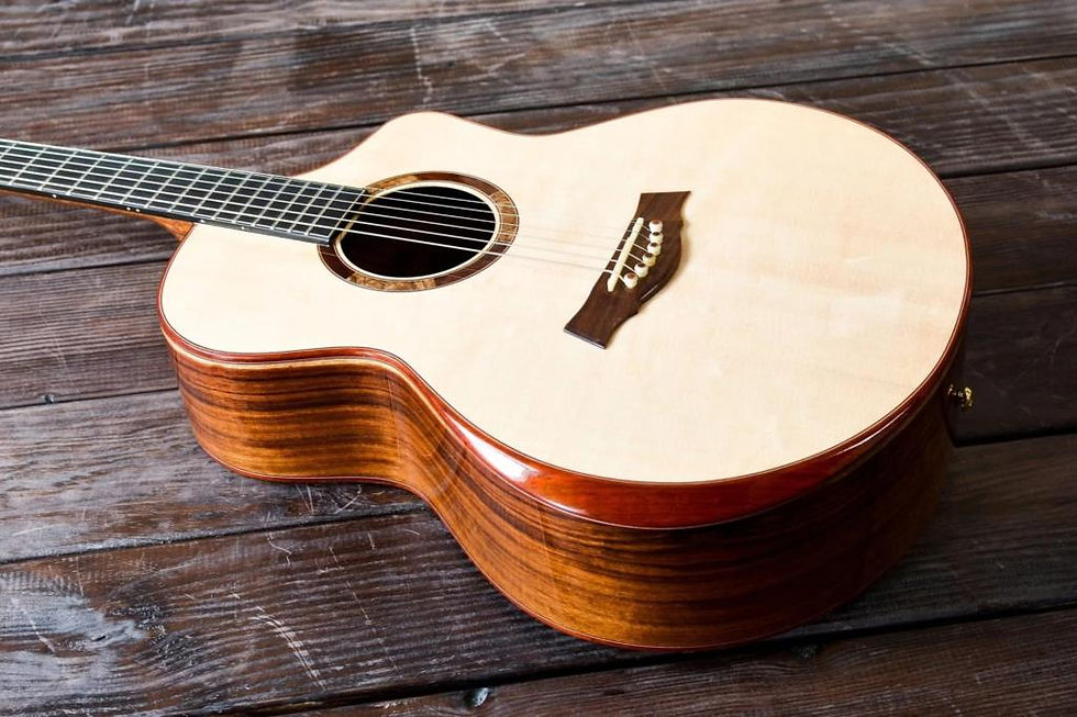 섬네일: LeChant LY-JC100A All Solid Wood Acoustic Guitar 