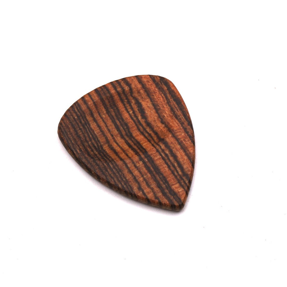 Miniatura: Wood Acoustic Guitar Picks Plectrums Red Black Sandalwood Rosewood Maple Olive H