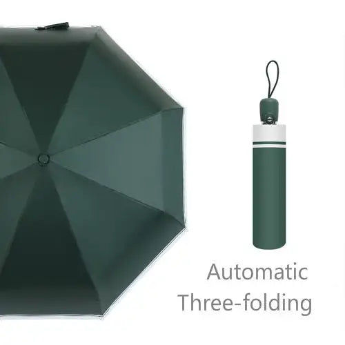 Miniaturebillede: Parapluie pliant à rayures bleues et jaunes | Parapluies de pluie pour hommes, r