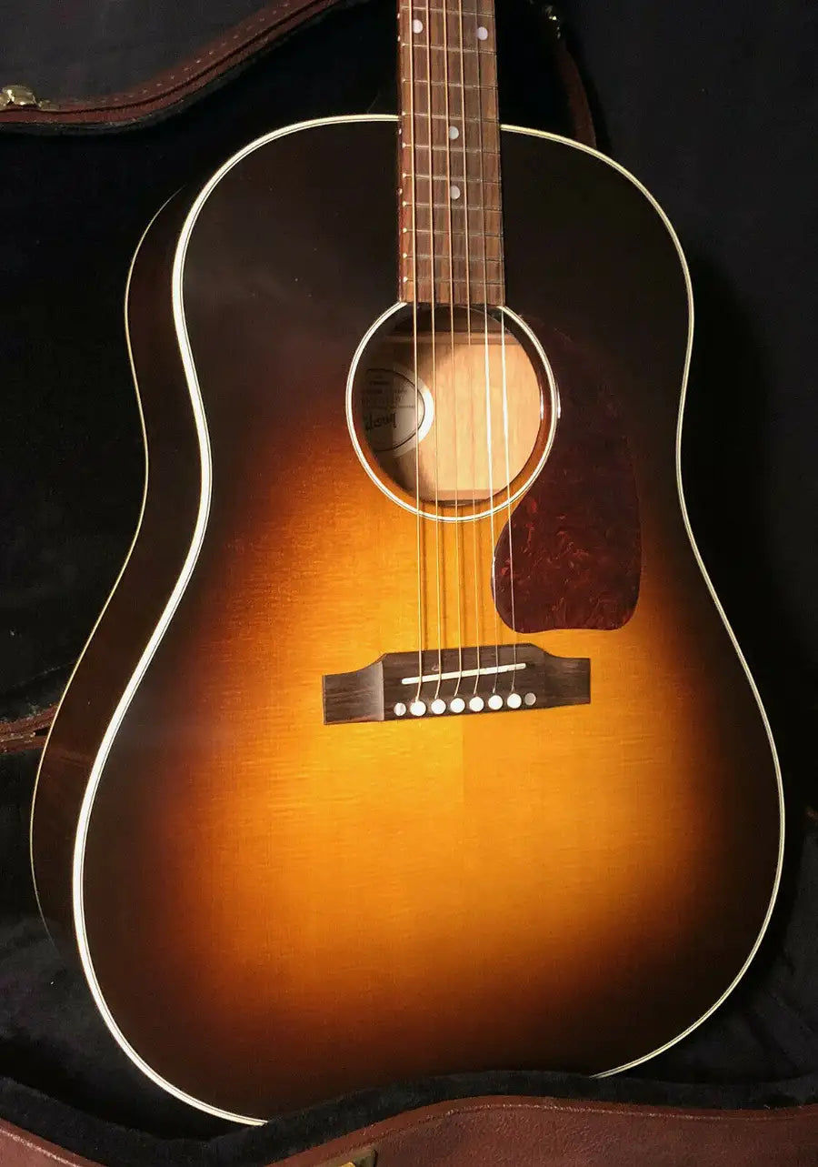 Miniaturebillede: Mint! Gibson J45 Standard Vintage Sunburst Guitare Acoustique Ohsc Unplayed