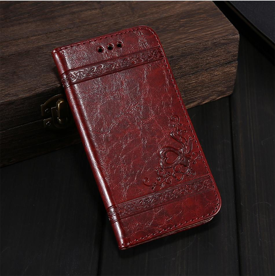 Miniatyrbilde: Apple, Luxury Retro Leather Cover Flip Case For iPhone/ Samsung