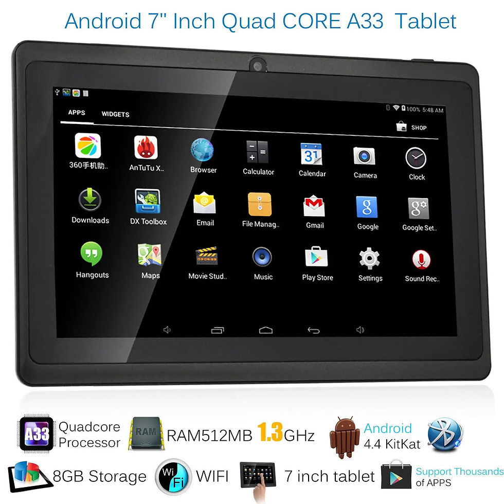 Miniatyrbilde: Kids tablet top sales wholesale cheap Android Tablet Pc For Study 7 Inch Tablets