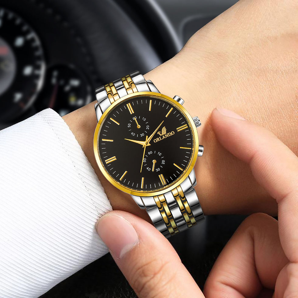 Thumbnail: Simple Échelle Hommes D'affaires Activité Cadeau Montre Binoculaire Faux
