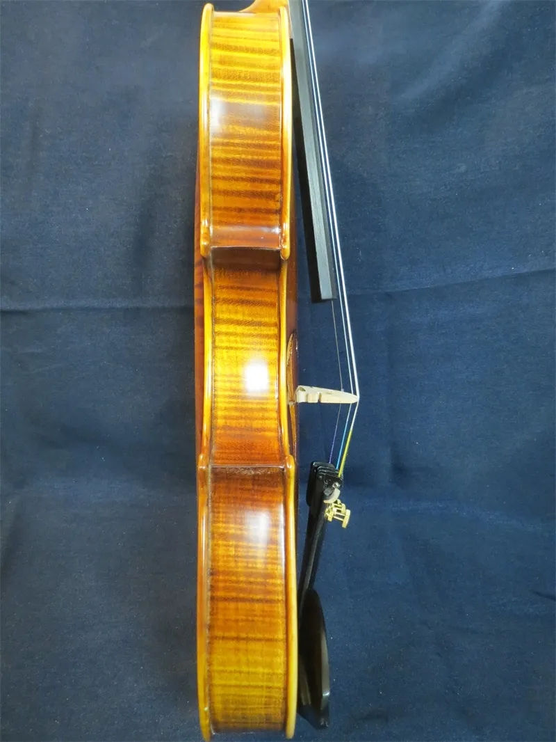 Miniatura: Strad style Song professional Master violin 4/4,one-piece flames back #14808