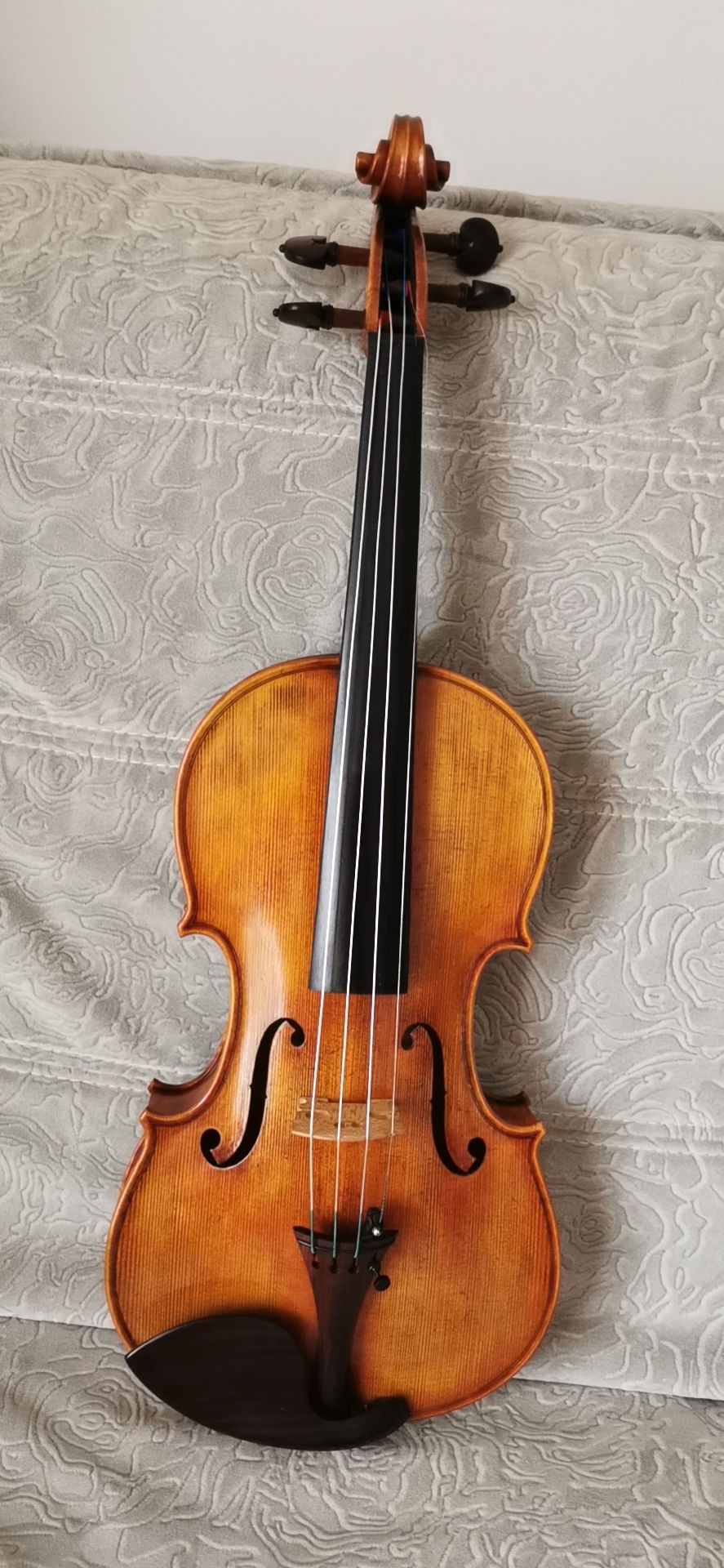 Miniatyrbild: Italian vintage old violin100% European spruce Violin 4/4 strong tone ！Stradiv