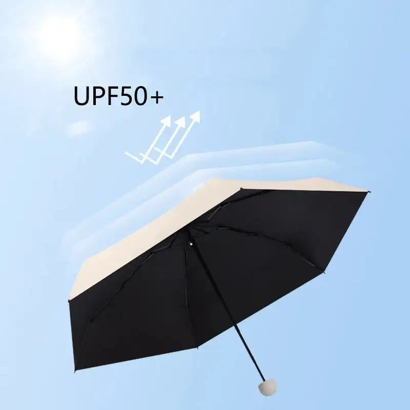 Miniaturebillede: Sun Umbrella Anti-UV Mini Capsule Umbrella Small Umbrella Pocket Sun Protection 