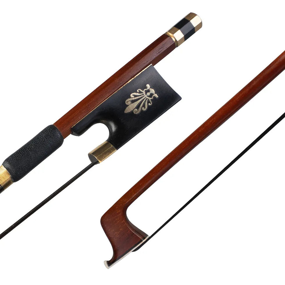 Miniatura: NAOMI IPE Violin Bow 4/4 Well Balanced Handmade IPE Bow With Black Horsehair Ebo