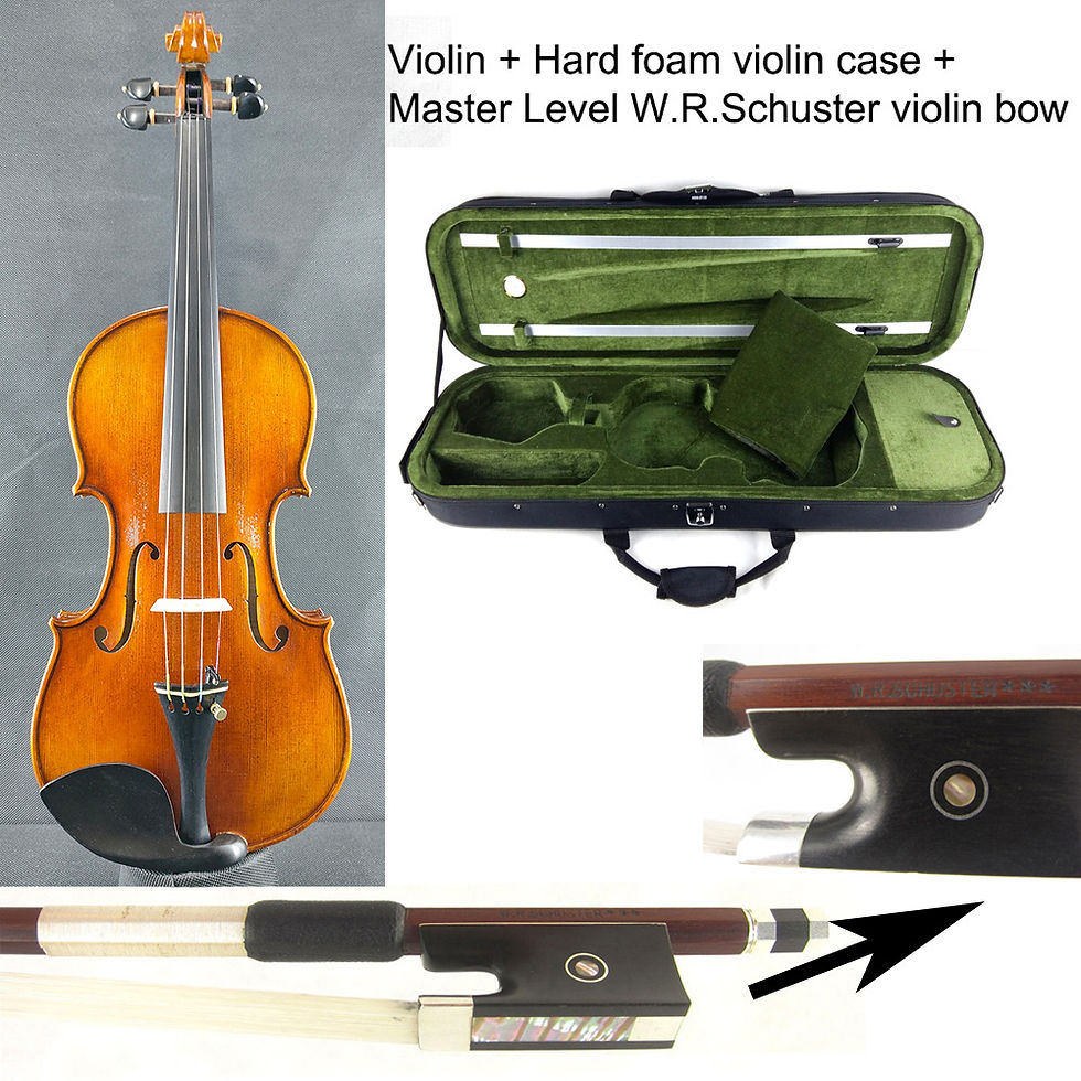 Miniatura: SELECTED Antonio Stradivarius 1714 "Soil" Copy Professional Violin 4/4 Size 