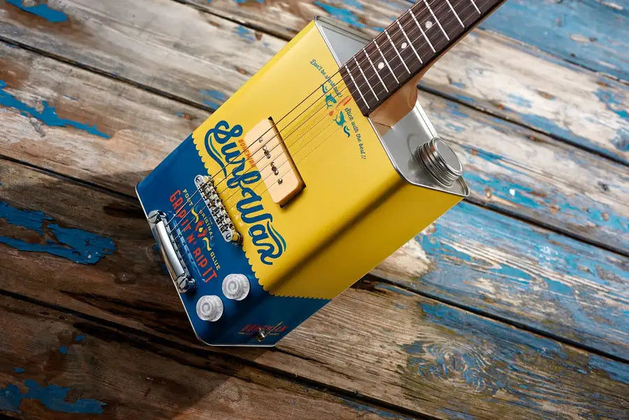 Miniaturebillede: Bohème Guitare Guitare Huile Peut Guitare Électrique-7 Modèles Disponibles
