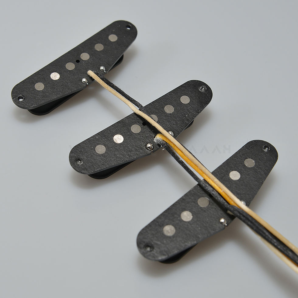 Pikkukuva: S.R.V Style Blues City Limits SSS Handwound Alnico 5 Guitar Pickups Single Coil 