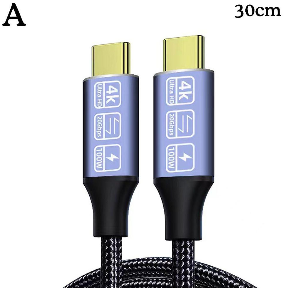 Pikkukuva: USB C To USB C 3.2 Type C Gen2 Cable PD100W 20V5A 4K@60Hz Audio Video Date 20Gbp