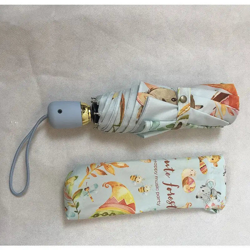 Miniaturebillede: Enfants parapluie pour filles garçons mignon dessin animé enfants parapluie créa