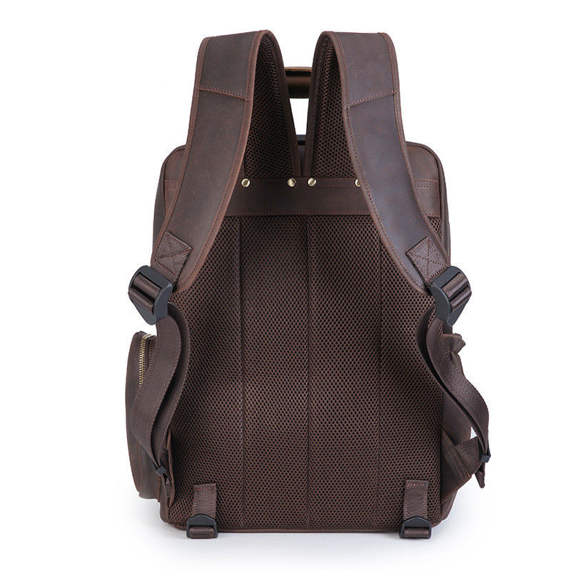 Thumbnail: Camera European And American Crazy Horse Leather Shoulder Bag